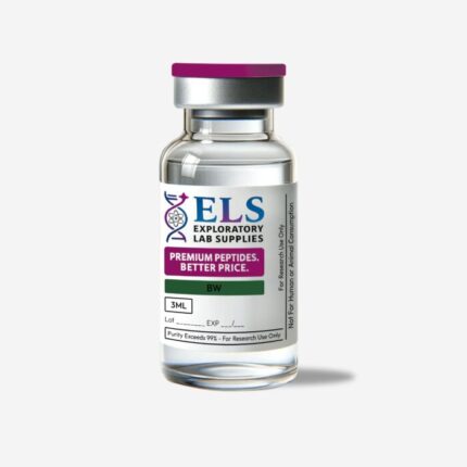 BW research peptide vial — third-party lab tested