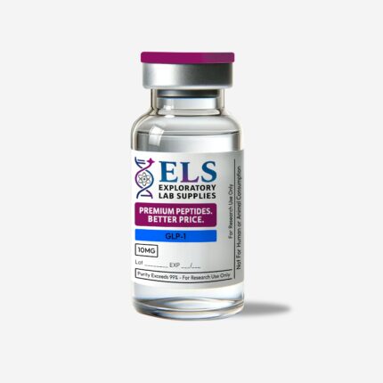GLP-1 research peptide vial — third-party lab tested