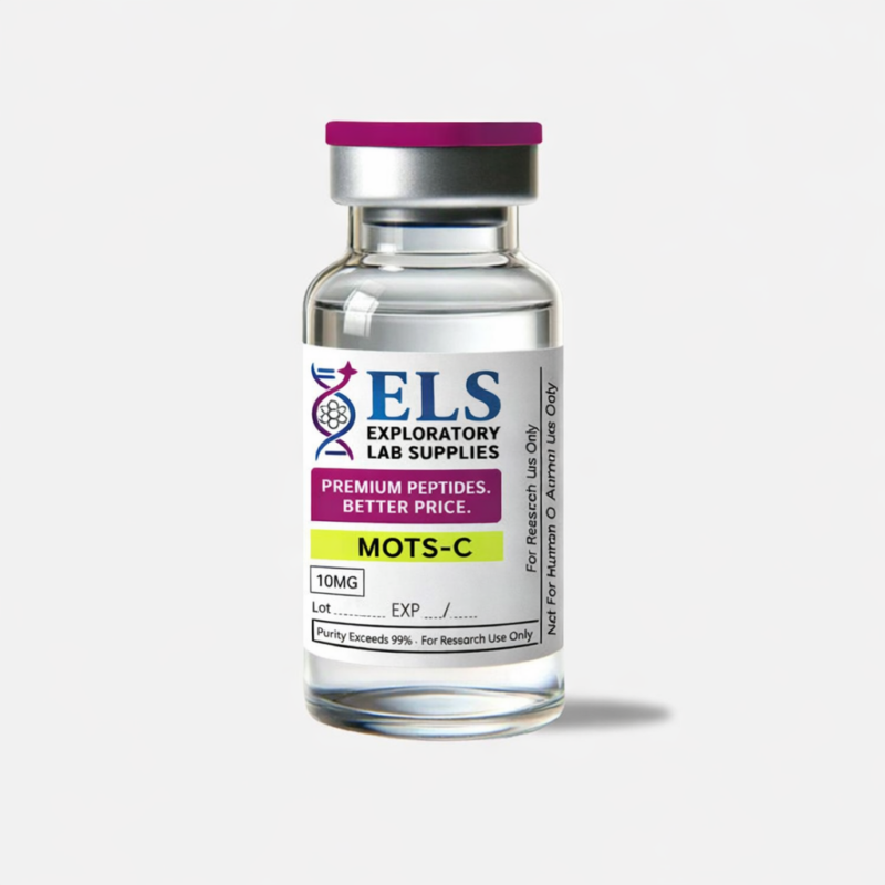 MOTS-C research peptide vial — lab tested, 99% purity