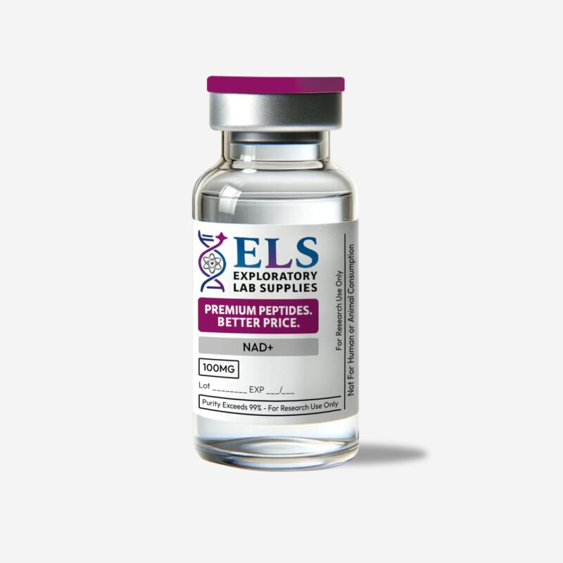 NAD+ research compound vial — lab tested, 99% purity